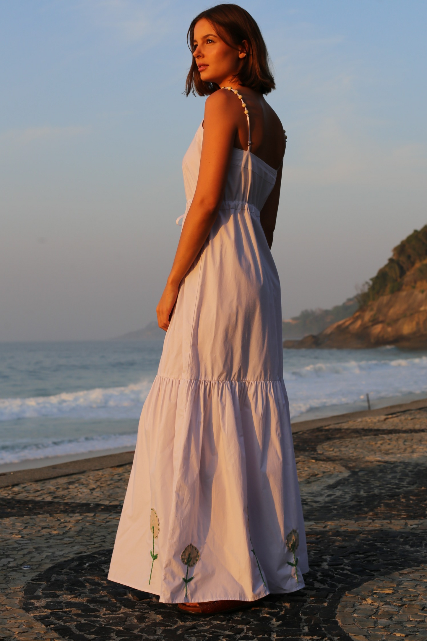 Alva Embroidered Cotton Dress