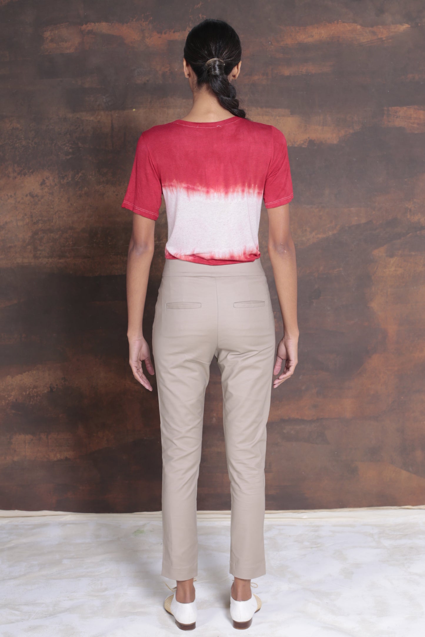 Calça de Algodão Cora Cáqui